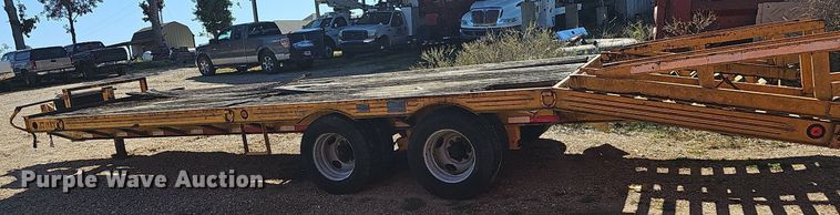 image for item OG9519 1994 CZ Engineering CZ18K  flatbed trailer