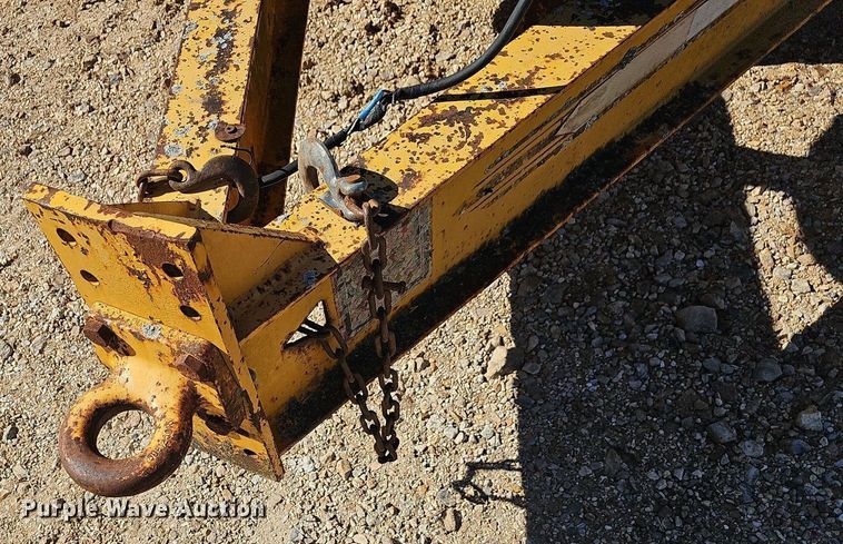 image for item OG9519 1994 CZ Engineering CZ18K  flatbed trailer