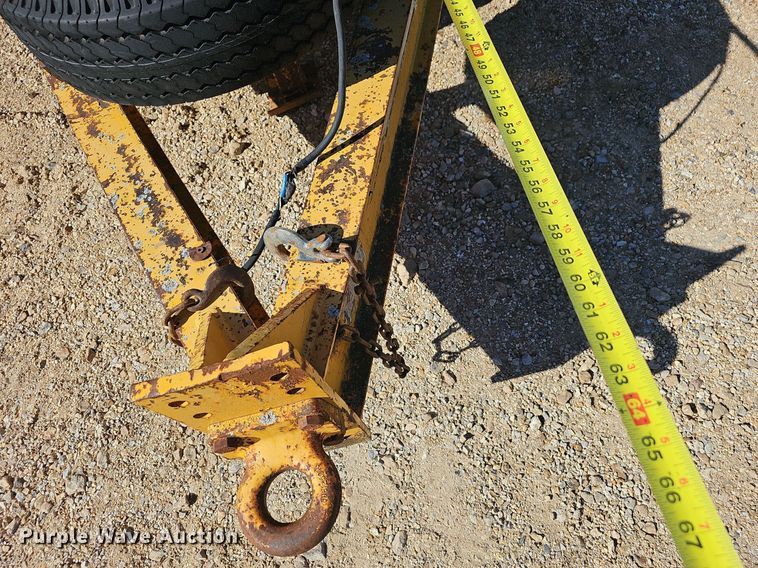 image for item OG9519 1994 CZ Engineering CZ18K  flatbed trailer