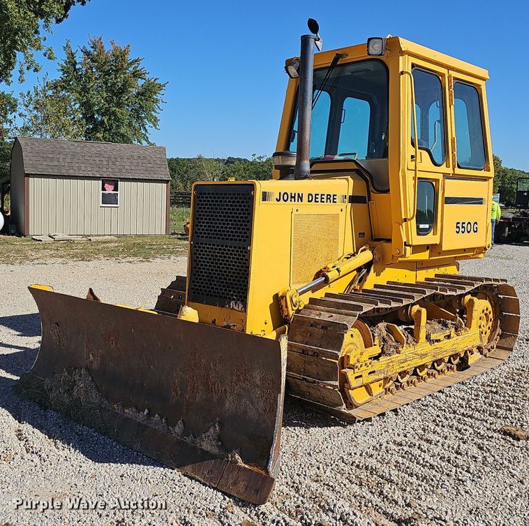 image for item OG9520 1989 John Deere 550G  dozer