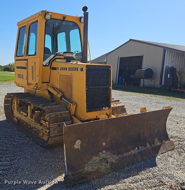 image for item OG9520 1989 John Deere 550G  dozer