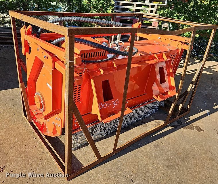 image for item OG9544 2023 TopCat SSFM81  skid steer mulcher