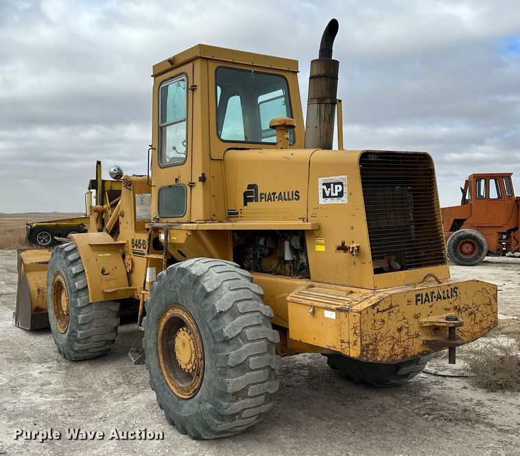 image for item OK9002 1977 Fiat-Allis 645B  wheel loader
