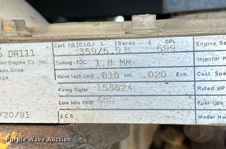 image for item OK9002 1977 Fiat-Allis 645B  wheel loader