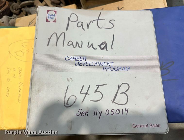 image for item OK9002 1977 Fiat-Allis 645B  wheel loader