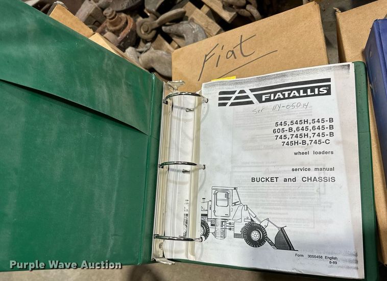 image for item OK9002 1977 Fiat-Allis 645B  wheel loader