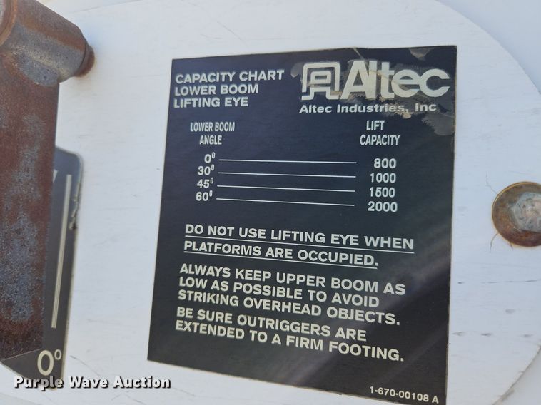 image for item OK9790 2006 International 4300  bucket truck