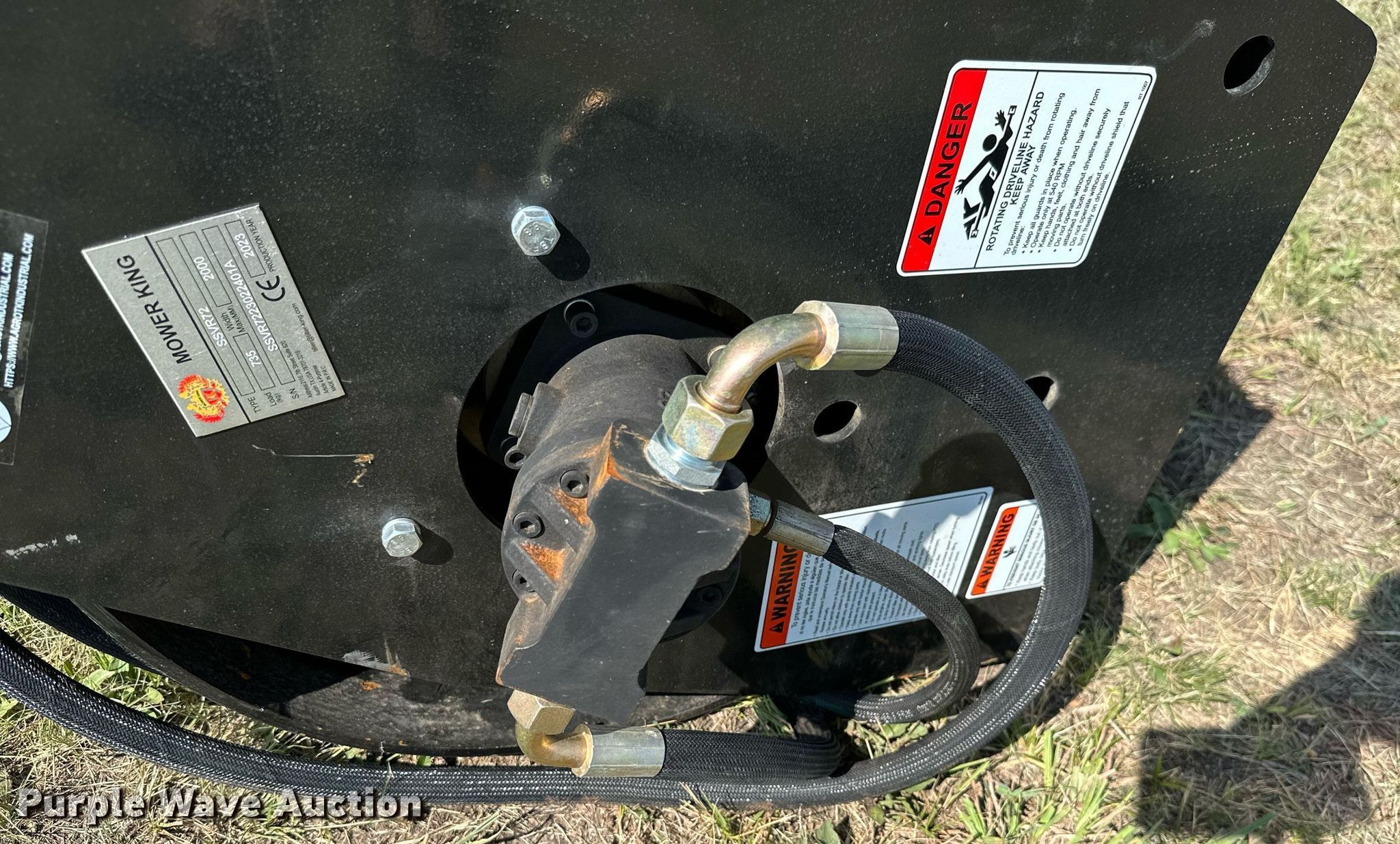 2023 Mower King SSVR72 skid steer vibratory roller in Yates Center, KS Item DM6519 sold