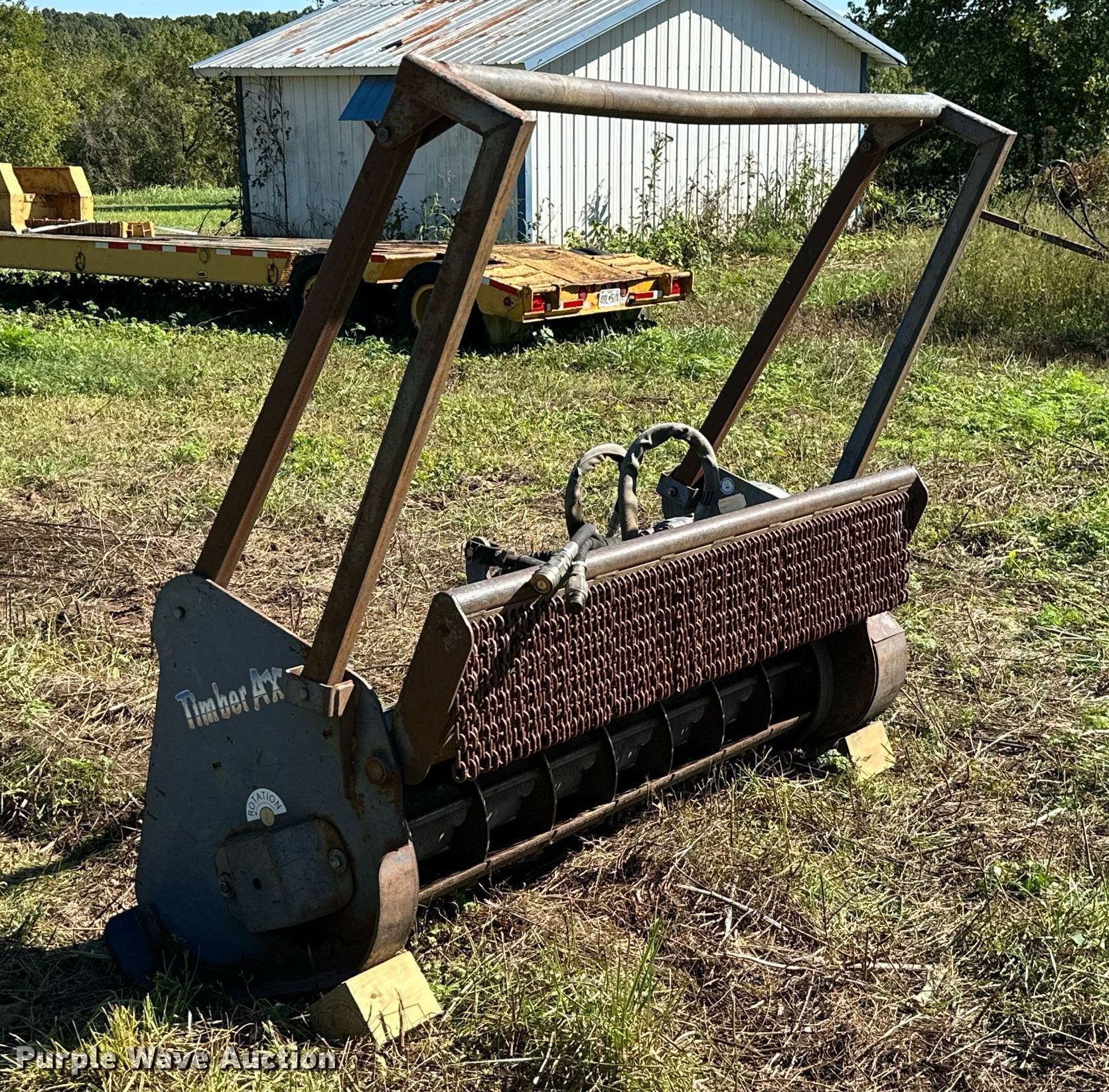 Timber Ax 73AXH6 skid steer mulcher in Neosho, MO Item KT9298 sold