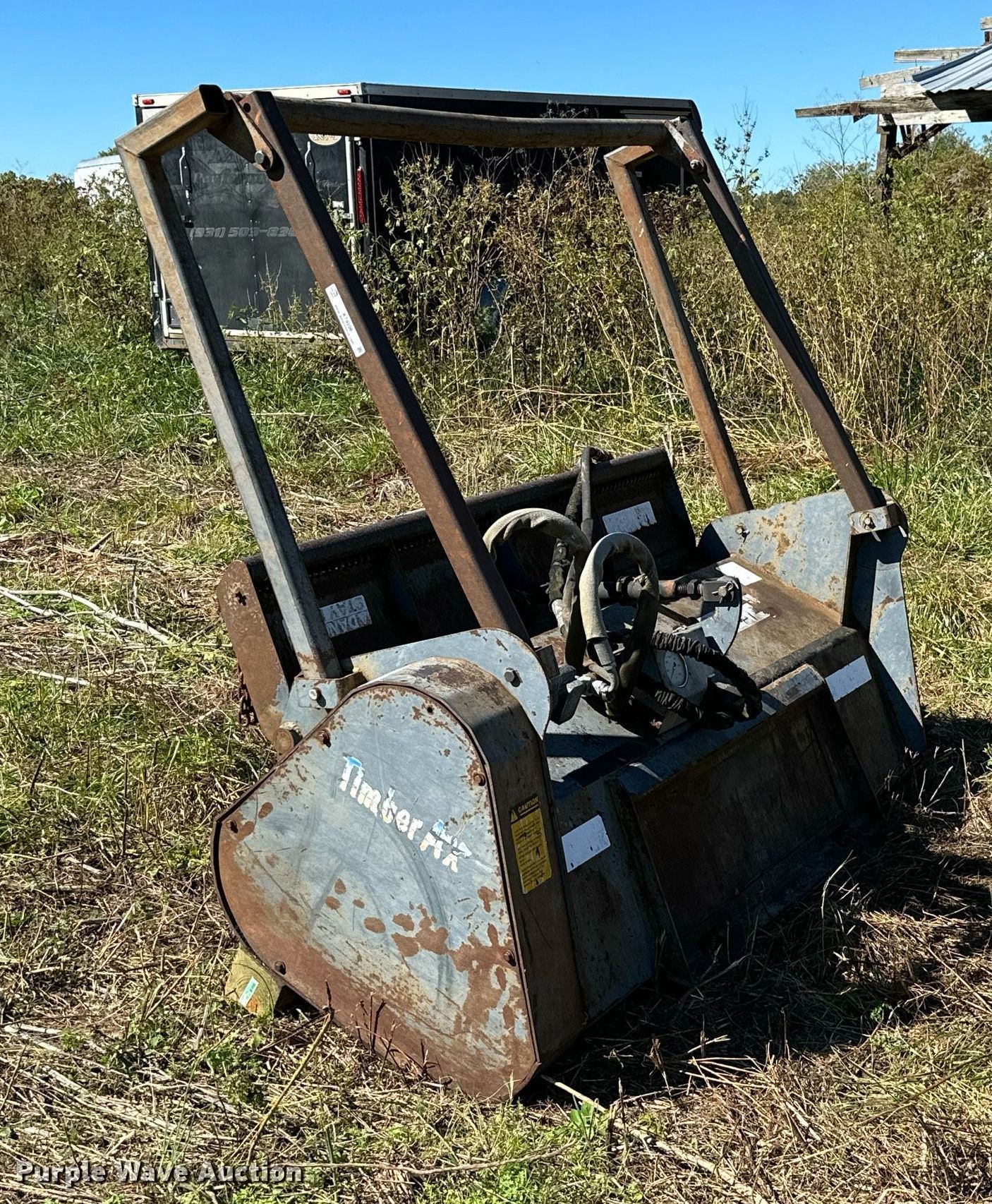 Timber Ax 73AXH6 skid steer mulcher in Neosho, MO Item KT9298 sold