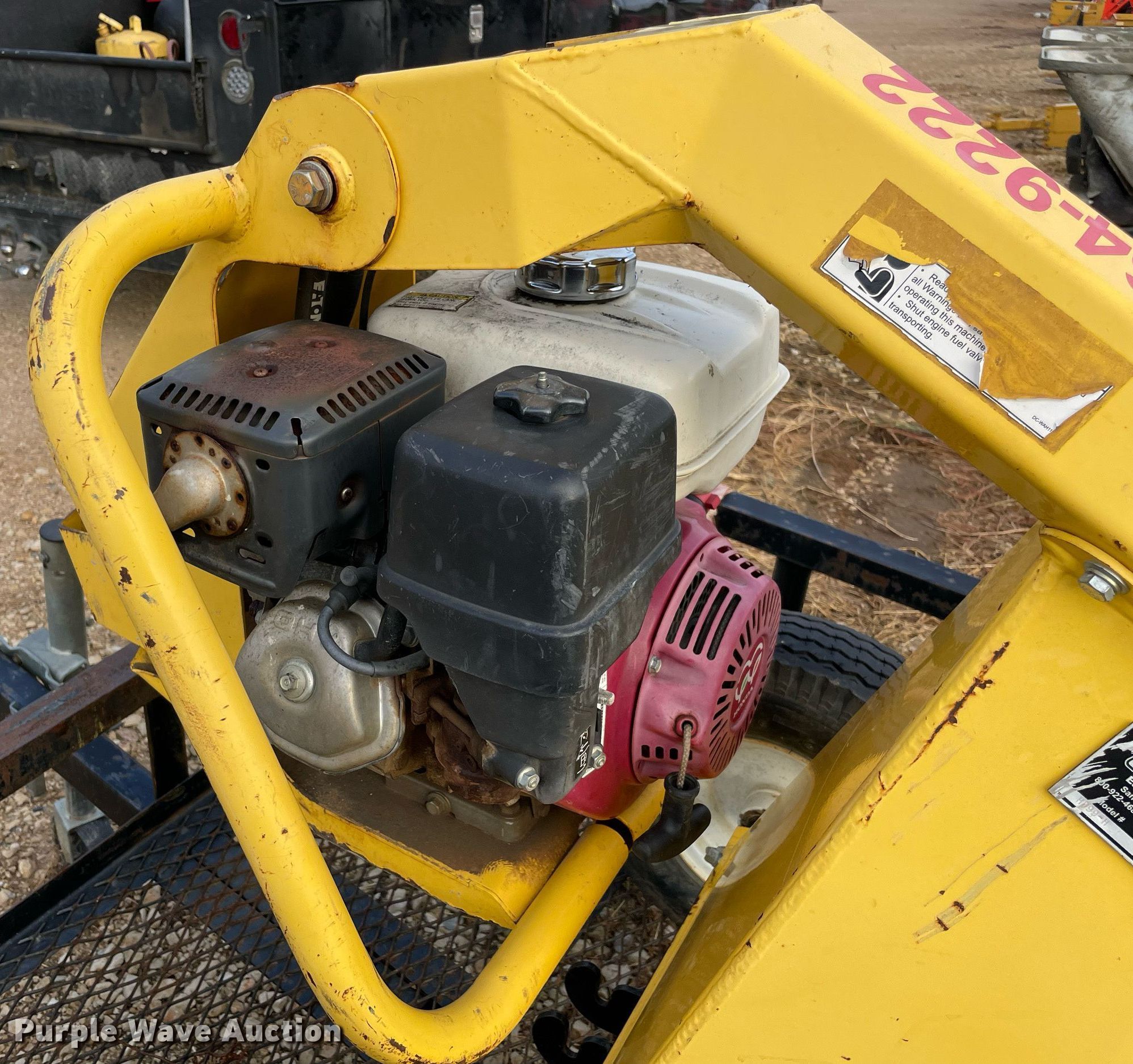 Ground Hog HD99H post hole auger in Kingston, OK Item NA9550 for