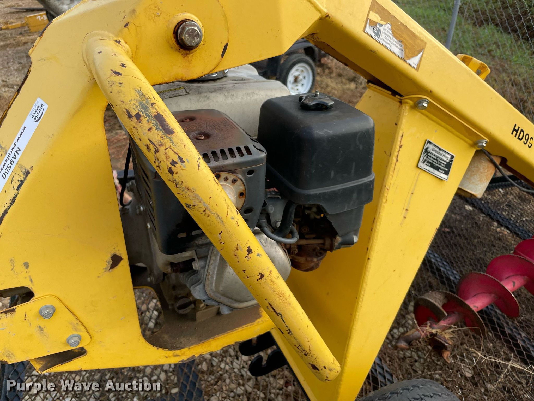 Ground Hog HD99H post hole auger in Kingston, OK Item NA9550 for