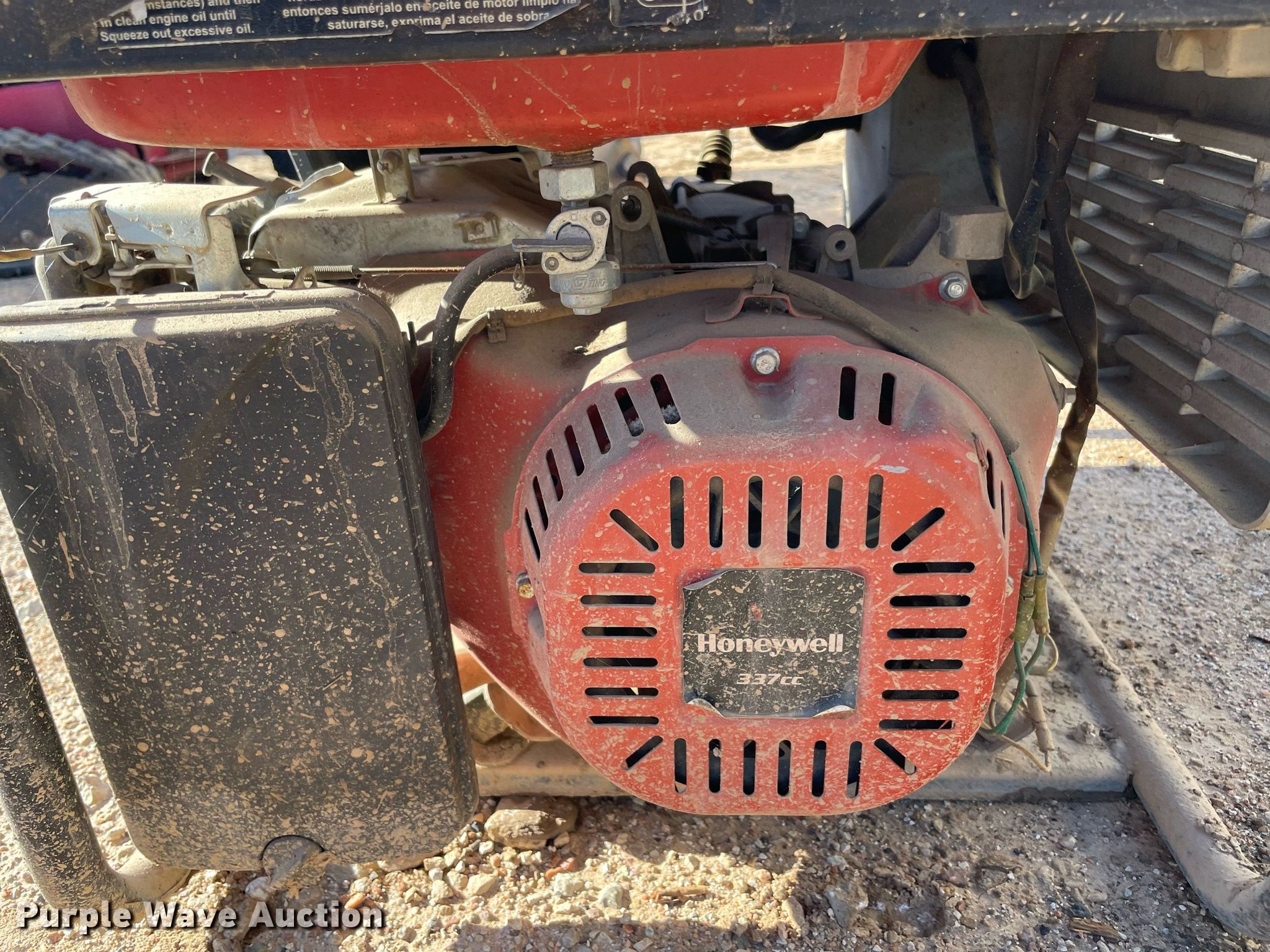 Honeywell 5500 generator in Kingston, OK Item NA9639 sold Purple Wave