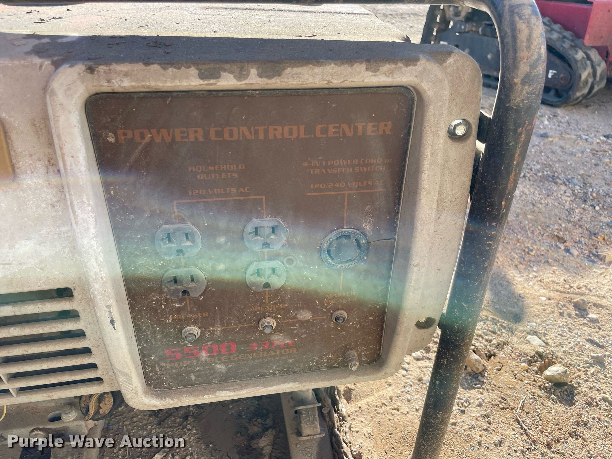 Honeywell 5500 generator in Kingston, OK Item NA9639 sold Purple Wave