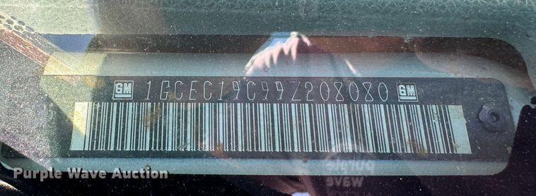 image for item DK2554 2009 Chevrolet Silverado 1500  Ext. Cab pickup truck