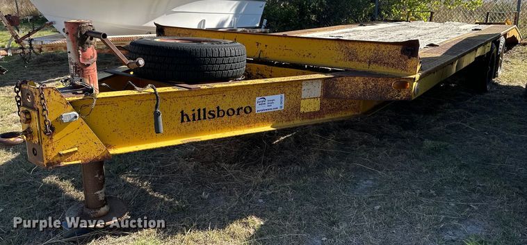 image for item DK2567 1985 Hillsboro  equipment trailer