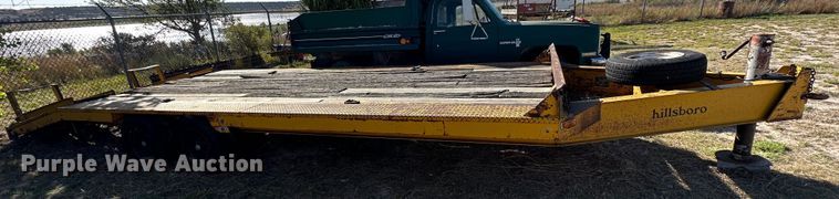 image for item DK2567 1985 Hillsboro  equipment trailer
