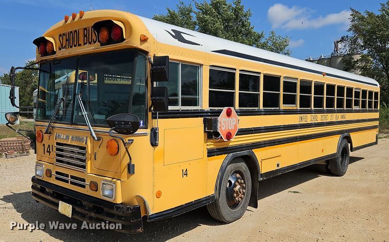 image for item DP2444 2000 Blue Bird TC2000  school bus