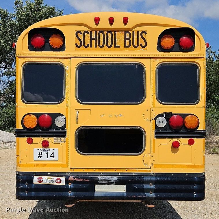 image for item DP2444 2000 Blue Bird TC2000  school bus