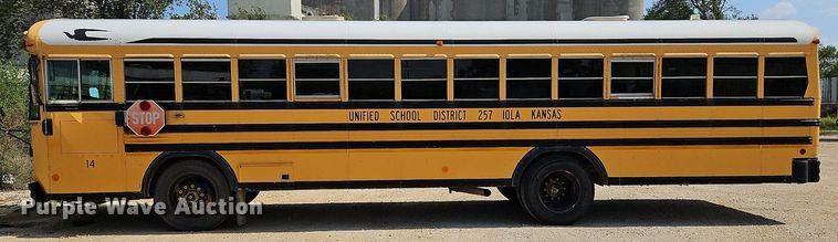 image for item DP2444 2000 Blue Bird TC2000  school bus