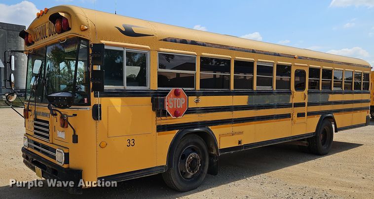 image for item DP2445 1993 Blue Bird TC2000  school bus