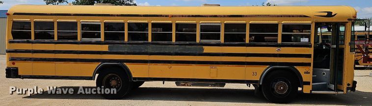 image for item DP2445 1993 Blue Bird TC2000  school bus