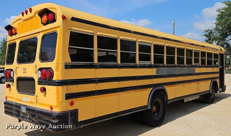 image for item DP2445 1993 Blue Bird TC2000  school bus