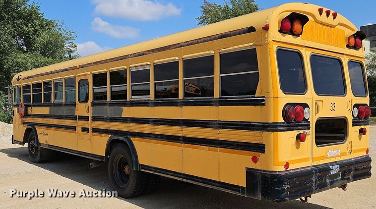 image for item DP2445 1993 Blue Bird TC2000  school bus