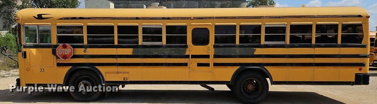 image for item DP2445 1993 Blue Bird TC2000  school bus