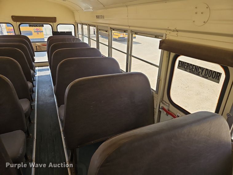 image for item DP2445 1993 Blue Bird TC2000  school bus