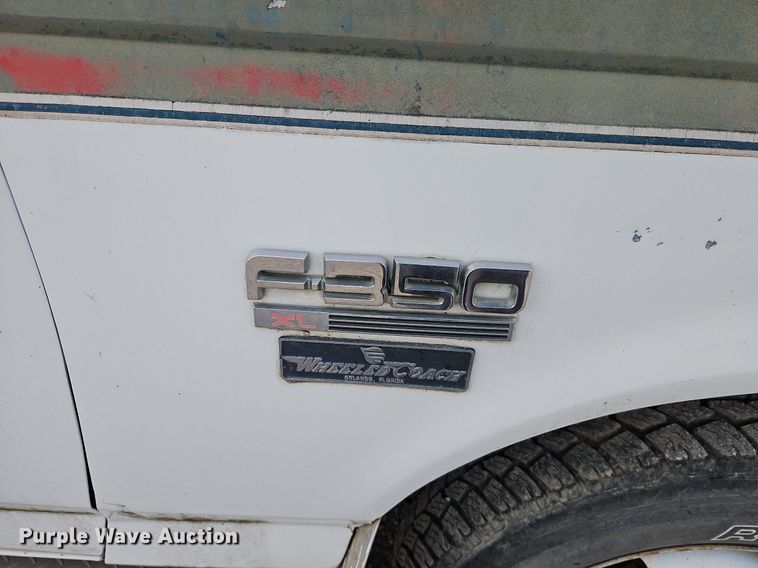 image for item DP2448 1991 Ford F350 XL  ambulance