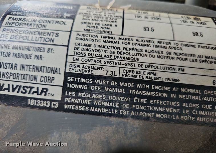 image for item DP2448 1991 Ford F350 XL  ambulance