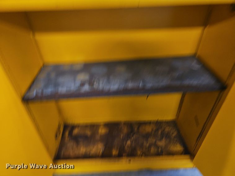 image for item DP2470 (2) flammable storage cabinets