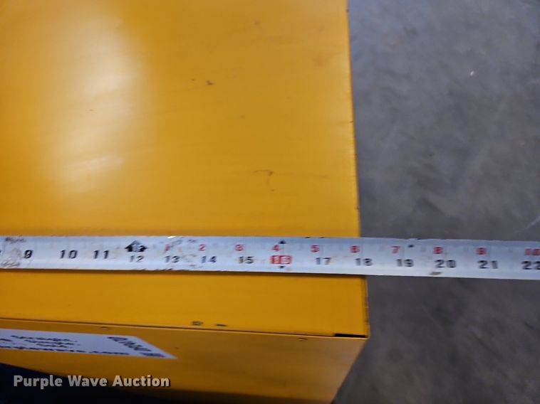 image for item DP2470 (2) flammable storage cabinets