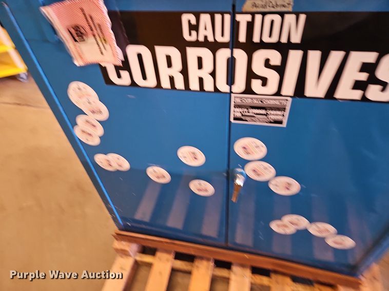 image for item DP2470 (2) flammable storage cabinets