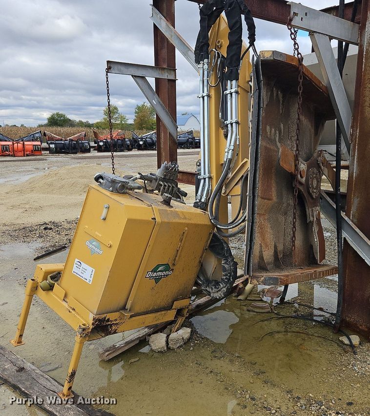 image for item DP6164 Diamond Mowers  side boom rotary mower