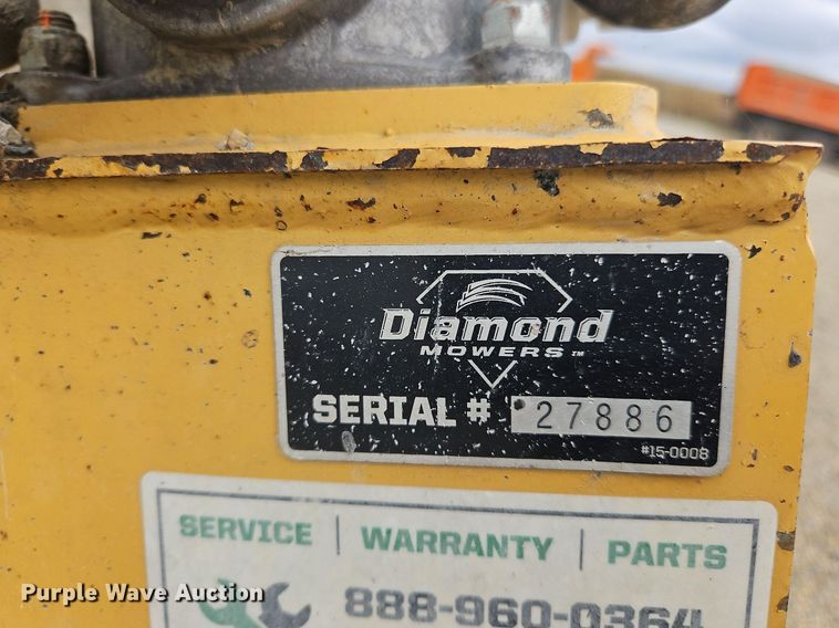 image for item DP6164 Diamond Mowers  side boom rotary mower