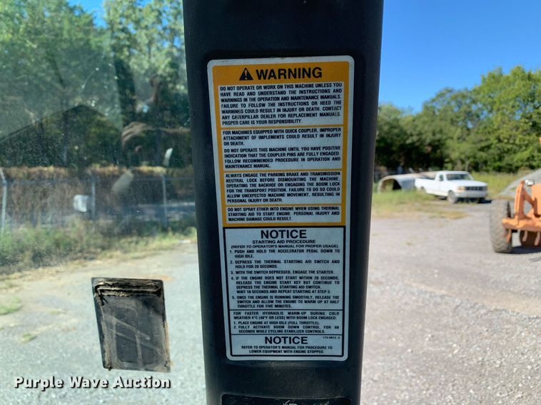 image for item DP8676 2002 Caterpillar 416D  backhoe