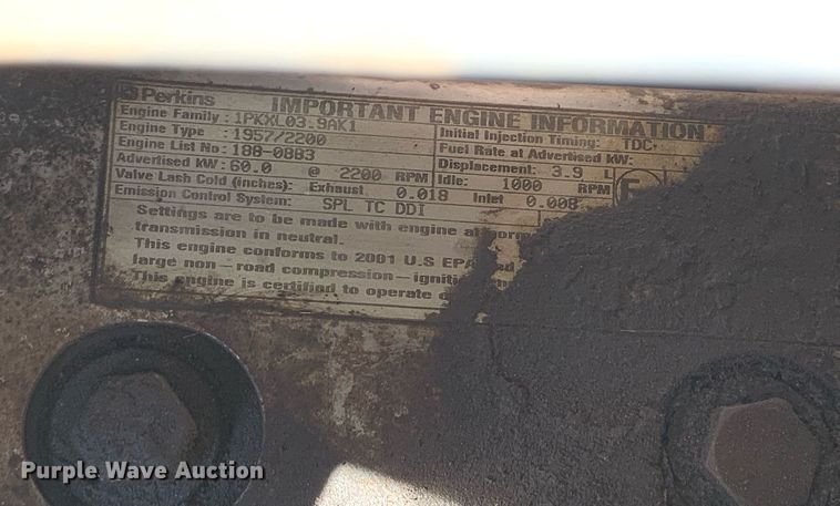 image for item DP8676 2002 Caterpillar 416D  backhoe