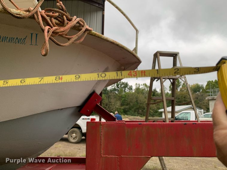 image for item DP8696 1971 River Queen Riverque 43  boat