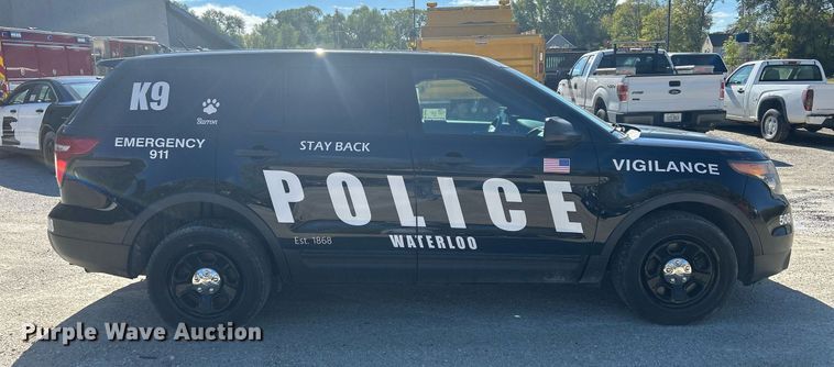 image for item DQ0972 2015 Ford Explorer Police Interceptor  SUV