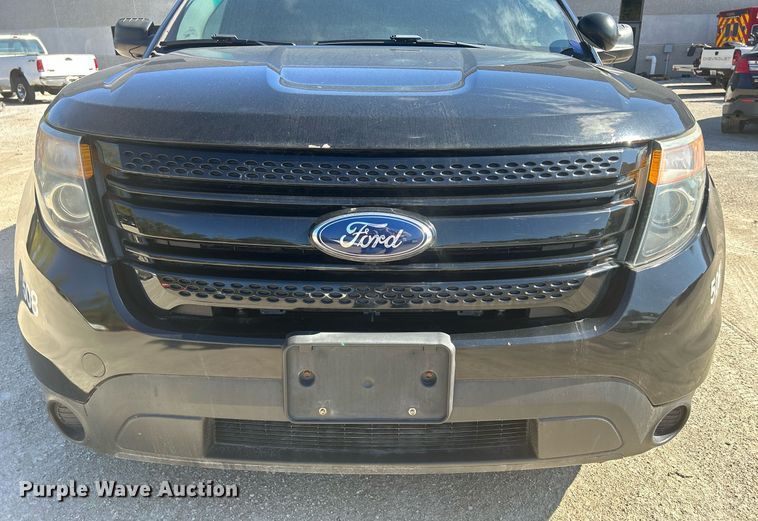 image for item DQ0972 2015 Ford Explorer Police Interceptor  SUV