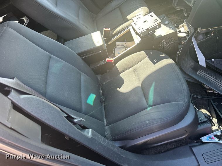 image for item DQ0972 2015 Ford Explorer Police Interceptor  SUV