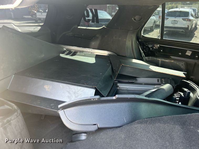 image for item DQ0972 2015 Ford Explorer Police Interceptor  SUV