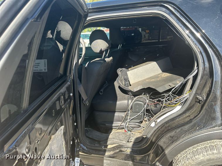 image for item DQ0972 2015 Ford Explorer Police Interceptor  SUV