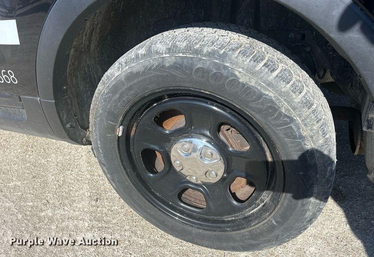 image for item DQ0972 2015 Ford Explorer Police Interceptor  SUV