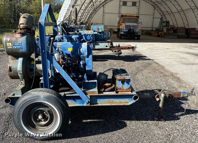 image for item DQ0984 Gorman Rupp 16A2-F3L  centrifugal pump