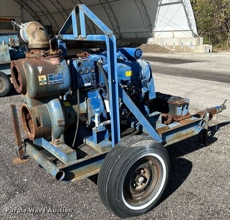 image for item DQ0984 Gorman Rupp 16A2-F3L  centrifugal pump