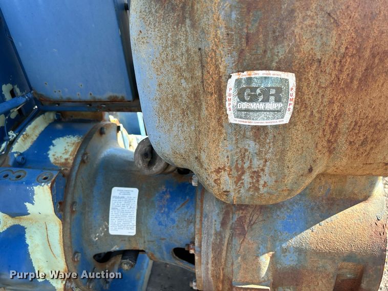 image for item DQ0984 Gorman Rupp 16A2-F3L  centrifugal pump