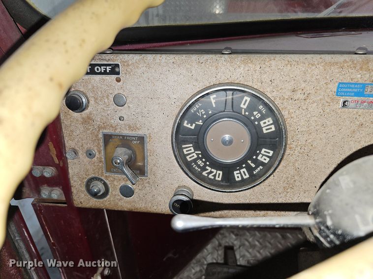 image for item DS5652 1962 American LaFrance  pumper fire truck